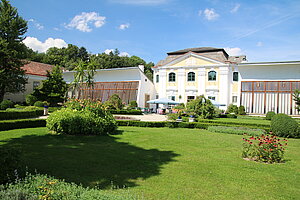 Stift Zwettl, Prälatengarten mit Gartenhaus, ab 1722 errichtet