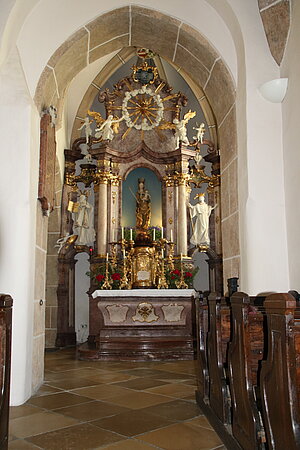 Neunkirchen, Pfarrkirche Mariae Himmelfahrt, Marienkapelle, 1429-31 errichtet