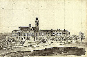 Stift Altenburg, vor 1820, Niederösterreichische Landesbibliothek, Topographische Sammlung