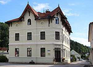Scheiblingkirchen, Rathaus, ehem. Hotel Tauchner