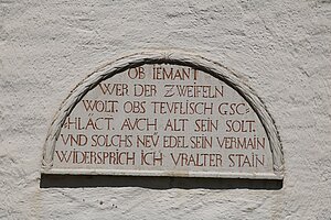 Winzendorf, Karner bzw. Gruftkapelle der Familie Teufel, vermutlich 1. Hälfte 14. Jh.