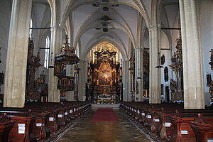 Wiener Neustadt, Stift Neukloster, Kirche zur Allerheiligsten Dreifaltigkeit