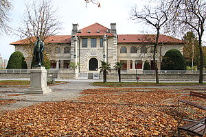 Bad Deutsch-Altenburg, Museum Carnuntinum, 1903-04 nach Plänen von Friedrich Ohmann und August Kirstein erbaut