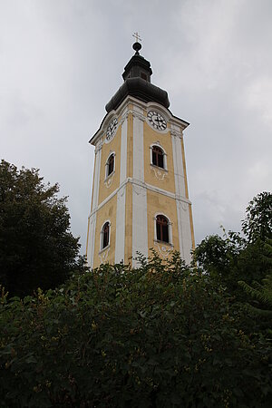 Mautern an der Donau, Turm der Pfarrkirche hl. Stephan