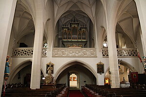 Maria Laach, Pfarr- und Wallfahrtskirche, Orgelempore, um 1500