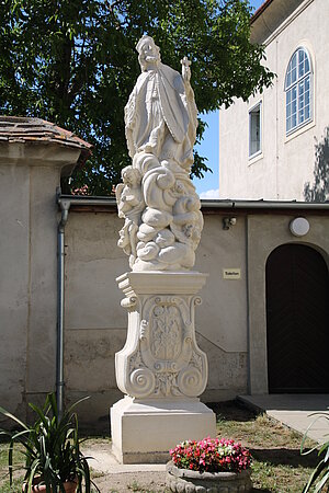 Maria Lanzendorf, Statue hl. Johannes Nepomuk, 2. Viertel 18. Jh.