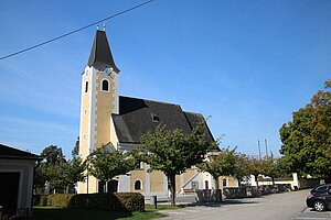 Ernsthofen, Pfarrkirche Mariae Flucht, frühbarocke Saalkirche