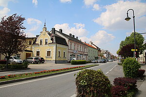 Langenzersdorf, Häuserensemble am Hauptplatz