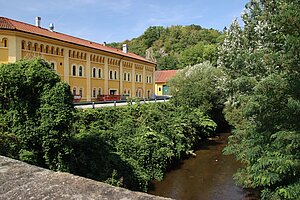 Weitenegg, ehem. Ultramarin- und Lackfarbenfabrik, ab Mitte 19. Jh. errichtet