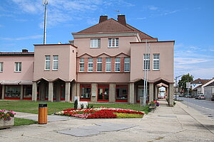 Hohenau an der March, Rathaus, 1929/30 erbaut von Architekt Prantl