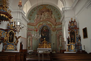Inzersdorf ob der Traisen, Pfarrkirche hl. Petrus, nach 1742 errichtet