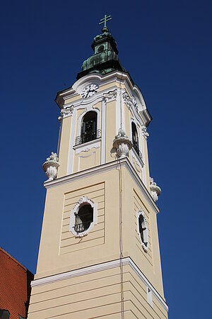 Langenlois, Pfarrkirche hl. Laurentius, Ost-Turm