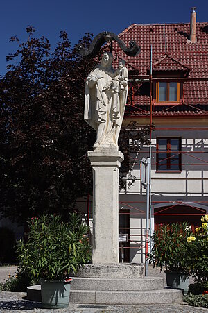 Gansbach, Mariensäule 18. Jh.