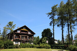 Semmering, typische Bauten der ab 1880 entstehenden Villen- und Hotelkolonie