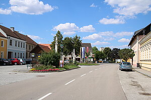 Weitersfeld, Blick über den Marktplatz