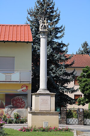 Zillingdorf, Dreifaltigkeitssäule, 1841