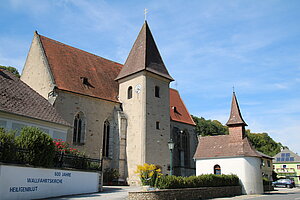 Heiligenblut (Mannersdorf), Wallfahrtskirche hl. Andreas, Kirchenbau 15. Jh.