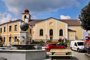 Kautzen, Blick über den Hauptplatz