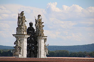 Schloßhof, Schloss Hof, barocke Schlossanlage, ab 1726 hochbarocker Umbau, östliches Parktor