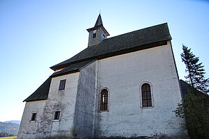 Joachimsberg, Filialkirche hl. Joachim, Bau des 17. Jh.