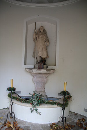 Kaltenleutgeben, Brunnenhaus unterhalb der Kirche, 2. Viertel 18. Jh.