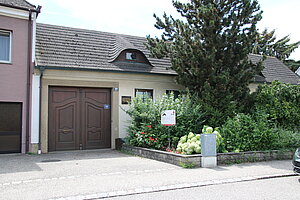 Aderklaa, Dorfanger 48, 1809 Hauptquartier von Erzherzog Karl
