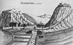 Hainburg, Georg Matthäus Vischer, 1672