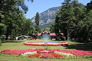 Reichenau, Kurpark, 1891-92 durch Landschaftsgärtner Franz Erban angelegt