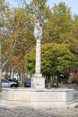 Bad Deutschaltenburg, Mariensäule, 1. Hälfte 18. Jahrhundert