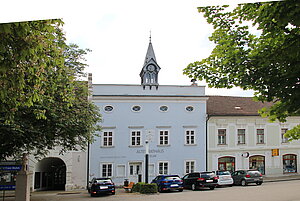 Kirchberg am Wagram, Marktplatz Nr. 30, ehem. Rathaus, heute Museum, 17. Jh.., Speichergeschoss aus dem 18. Jh.