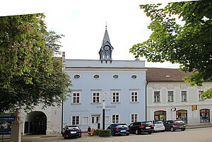 Kirchberg am Wagram, Marktplatz Nr. 30, ehem. Rathaus, heute Museum, 17. Jh.., Speichergeschoss aus dem 18. Jh.