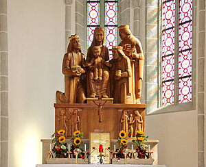 Lunz, Pfarrkirche Hl. Drei Könige, Hochaltar von Josef ortner, 1961