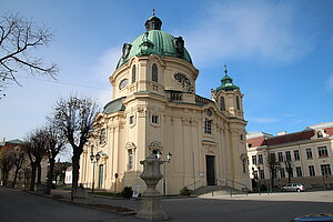 Berndorf, Margaretenkirche, 1910-17 von L. Baumann als Stiftung von A. Krupp errichtet