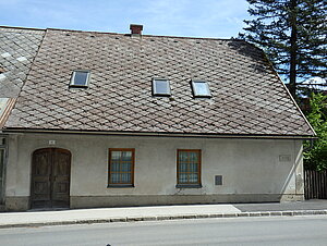 Hohenberg, Bruck am Steinparz, ehem. Schmiede, im Baukern 12. Jh.