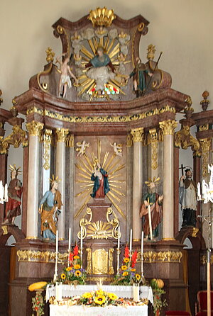 Hollenthon, Pfarrkirche Mariae Himmelfahrt,