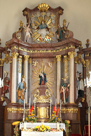 Hollenthon, Pfarrkirche Mariae Himmelfahrt,