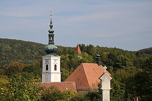 Blick auf Heiligenkreuz