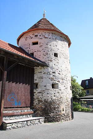 Raabs an der Thaya, Eckturm der Stadtmauer