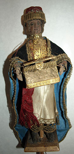 Traismaurer Krippenspiel, Stabpuppe, um 1810