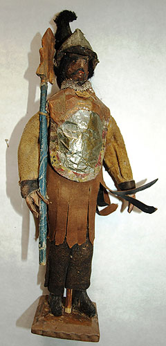 Traismaurer Krippenspiel, Stabpuppe, um 1810